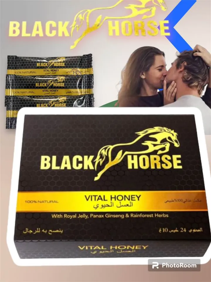 100% Original Black Horse Vital Honey 10g x 24 sachets 100% Original Black Horse Vital Honey 10g x 24 sachets