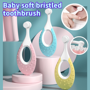 Toothbrush for Baby Newborn Soft Brush Baby Oral Care Cleaning Silicone Toddler Training Toothbrush