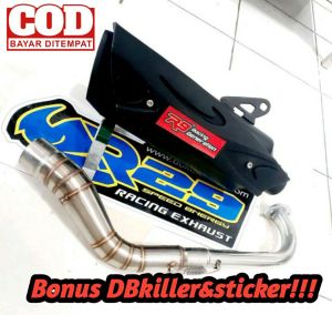 KNALPOT R9 MISANO FULLSYSTEM NMAX AEROX PCX ADV SCOOPY VARIO110/125/150