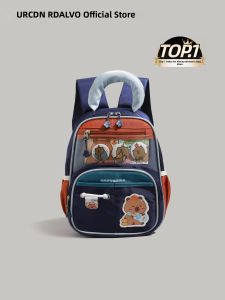 URCDN RDALVO | Cute Cartoon Contrasting Kids Backpack