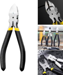 4inch 5inch 6inch Diagonal Pliers Universal Wire Cutter Mini Multifunctional Electric Hardware Hand Tool Electrician Wire Cutter