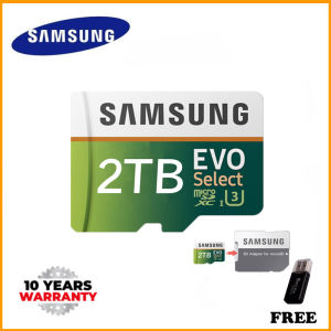 100% Original (Free Card Reader) (Free Shipping) Samsung-tarjeta SD Original de 128GB 256GB 512GB 1024GB 1TB 2000GB tarjeta TF Clase 10 Minisd Flash Usb adaptador gratuito