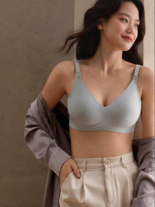 SHI YUE JIE JING | Anti-sag Gathering Maternity Bra