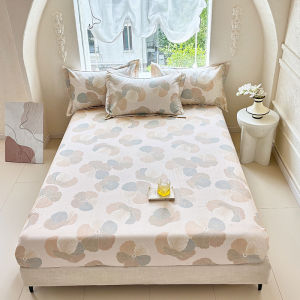 Dansunreve Floral Fitted Bed Sheet 800TC Cotton Super Soft Fittedsheet Mattress Cover Bedsheet Double/Queen/King/Super King
