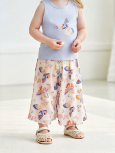 i-baby | Cool Tencel Wide Leg Childrens Pants