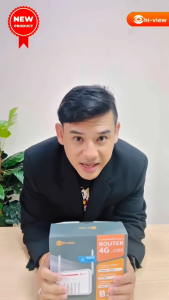 Hi-View เราเตอร์ 4G สำหรับติดตั้งภายนอกอาคาร (Outdoor Router)