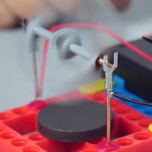 DIY Electromagnetic Motor Experiment Model Hand-Assembled Physics Teaching Kit DIY Science Educational Assembly Hobby Gift