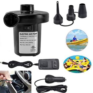 High Pressure Electric Air Pump Fast Inflation Deflation for Inflatable Boat Camping Blower Outdoor Portable Quick Inflator Pump