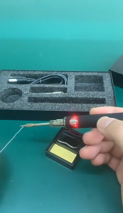 USB portable soldering iron set smart wireless charging small soldering iron repair and welding special welding gun