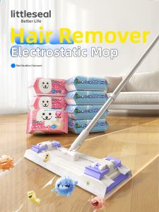 Little seal | Dust Removal Cleaning Mop Wet Wipes For Home Use