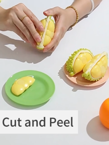 Kitchen Toy Set Cutting Peeling Play Set Toy Fruit Vegetable Pretend Toy Simulated Chew-able Toys