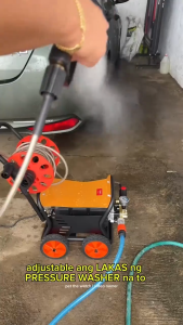 REAIM ﻿ 5200W Pressure Washer Car Washer 220V High Pressure Car Washing High Power Sprayer Carwash Machine  Portable Equipment Free  Accessories