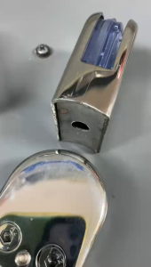 Glass bracket Balustrade glass holder glass clamb glass Clip pengapit kaca stainless steel 玻璃夹