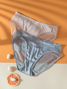 Quần Lót Tam Giác Bằng Lụa Cho Nữ Quần Lót Ren Bằng Vải Satin Thoáng Khí Thoải Mái Cao Cấp Quần Lót Tam Giác Gợi Cảm Cho Nữ