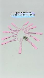 Tali Zipper Puller Atau Puller Rope Variasi Tarikan Kepala Resleting Warna Pink Harga Per Lusin 12 Biji Untuk Tas Jaket Dll