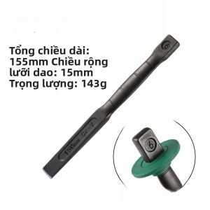 Máy Khoan Đá Hợp Kim Cr-V Mũi Phẳng Dùng Để Đục Bê Tông Và Gạch Men Dụng Cụ Mài Mòn Cho Nhà Máy Thép