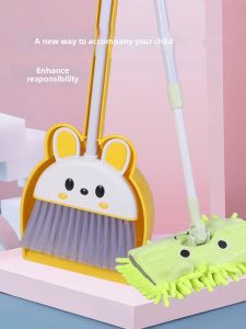 Kids Use Educational Play Cleaning Tools
