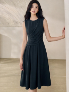 Roey s house | Design Flared Sleeveless Long Dress