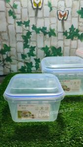 HITACO - Hộp Nhựa Vuông Trong Suốt 1200/2500/4000ml  Hộp Nhựa Đựng Thực Phẩm PP An Toàn
