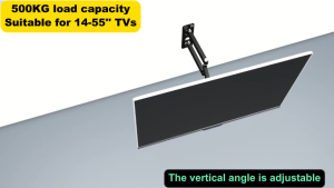 🔥TV Wall Mount Bracket🔥 14-55 Inches Universal Free Retractable Swivel Tilt Monitor LED LCD TV wall bracket for tv Wall-mounted swingable TV stand Fixed Flat Panel Bracket Holder For Television Monitor