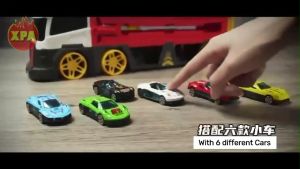 XPA Mega Hauler Truck Tow Trucks Trailer Transporter Racing Tracks Cars Racing Playsets - boys birthday present