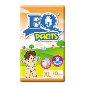 EQ Pants Budget Pack XL 10 - Pants Baby Diapers