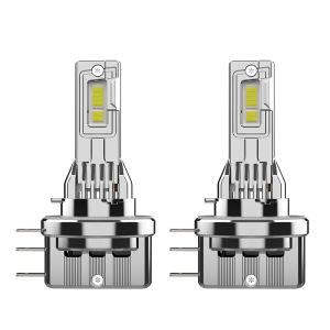 2 Bóng Đèn Pha LED H15 Canbus Chiếu Xa Chiếu Gần Tích Hợp Đèn Chạy Ban Ngày (DRL) Cho VW Golf 6 MK3 BMW Mercedes Audi - Đèn Lái Xe Ô Tô 6000K 60W