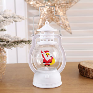 2 Đèn LED Đèn Lồng Giáng Sinh Đồ Trang Trí Ông Già Noel Phát Sáng Trang Trí Giáng Sinh Vui Vẻ Cho Gia Đình Xmas Bàn Trung Tâm