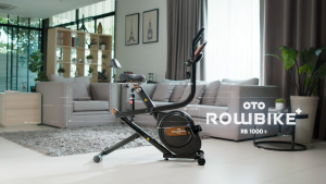 OTO Row Bike+ | Foldable Exercise Bike - Home Fitness Cardio Machine | RB-1000+