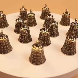 Lonceng Fengshui Kuningan Lonceng Angin Feng Shui Lonceng Kuningan Kuningan Berongga Uang Koin Cina Kuno