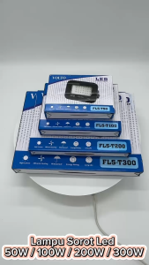 Lampu Sorot 50W 100W 200W 300W LED Flood Light Lampu Tembak Sorot Lapangan / Spanduk / Papan Reklame