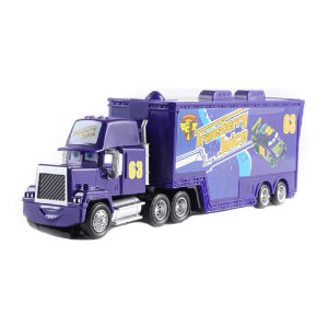 Takara Tomy | Number Truck No: 5463798286 Lightning McQueen Container Truck 1:55 Die Casting Model Cars Truck Toys Birthday Gifts