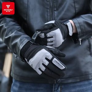 GĂNG TAY BAO TAY DA LỘN  PHƯỢT MOTOWOLF CHÍNH HÃNG