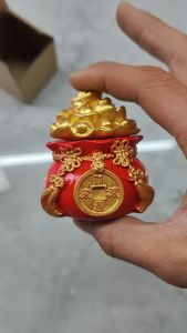 Pajangan Rezeki Imlek Bahan Resin Ornamen Feng Shui Rezeki Pajangan Dashboard Mobil Rejeki Dekorasi Rumah Kantor