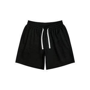 Quần Short Thể Thao Mùa Hè Mỏng Màu Đen Cho Nam Quần Dài Đến Đầu Gối Thoáng Khí Thoải Mái Quần Đi Biển Quần Dài Thường Ngày
