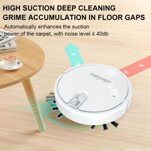 [Vodool Home Mall] 3-in-1 Or 5-in-1 Automatic Cleaning Sweeping Machine USB Rechargeable 1000Pa /1800Pa Suction Robotic Vacuum and Mop Combo