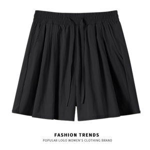 Jeanswest | Quần Short Lỏng Yamamoto Màu Xanh cho Nữ 2026 Mới Phong Cách Thường Ngày