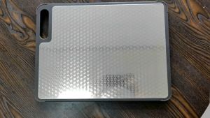 Overclean เขียงเทพแห่งการหั่น สับ ซอย (2 in 1 สแตนเลสและไม้)