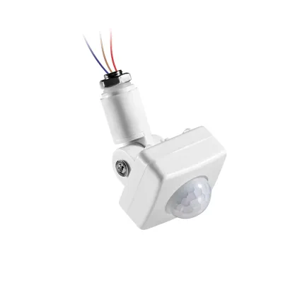 Công Tắc Đèn Cảm Biến Chuyển Động PIR Có Thể Điều Chỉnh 220V-110V AC Phát Hiện Cơ Thể Người Cho Cầu Thang Hành Lang Lối Đi Với Phạm Vi 5m Góc Phát Hiện 120 Độ