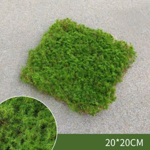 Artificial Moss Patch Fake Green Moss Realistic Grass Turf DIY Home Garden Decor Potted Plants Decor