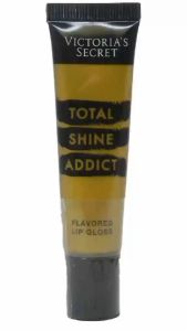 Victorias Secret Gold Crush Total Shine Addict Flavored Lip Gloss (Gold Crush)