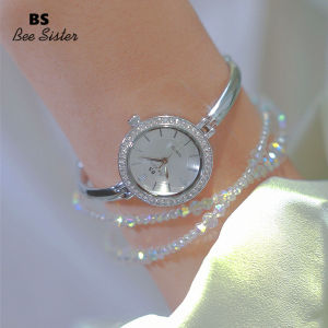 Ykai นาฬิกาแฟชั่นผู้หญิงนาฬิกาลำลองสแตนเลสสายเหล็กนาฬิกาควอตซ์กันน้ำเพชรหรูหราของขวัญสำหรับผู้หญิง