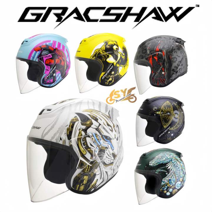 Gracshaw G919i Glazzo Animalia Helmet Monocycle Helmet Single