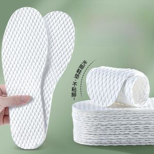 XIANZHAO | แผ่นรองรองเท้าแบบใช้แล้วทิ้งสำหรับเดินเท้าในช่วงฤดูร้อนสำหรับผู้ชายและผู้หญิง แผ่นรองรองเท้าแบบดูดซับเหงื่อระบายอากาศได้ดี ป้องกันกลิ่นสำหรับการเดินทาง