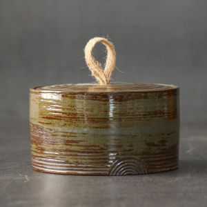 Airtight Vintage Retro Tea Canister Ceramic