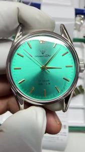 Heimdallr | Shanghai Diamond Mens Mechanical Watch - Manual Winding Retro Style 38MM Stainless Steel Case Mens Portable Watch