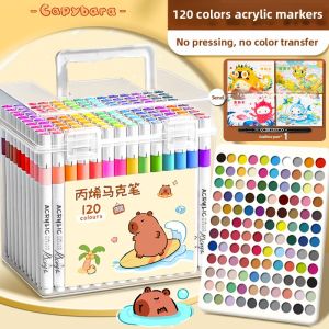 XUEDELE | Non-bleeding Stackable Waterproof Children Art Markers 24 Colors
