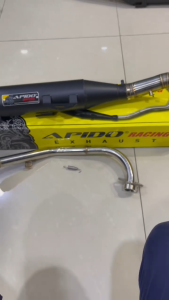 APIDO Y16ZR 28MM STANDARD CUTTING RACING EXHAUST PIPE EXZOS EKZOS PIPE STAINLESS STEEL