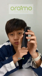 ORAIMO OFFICIAL Premium High Quality Super Sharp Blade Cordless Hair Clipper Barber For Men Electric Dial 20 Comb Level Shaver Razor IPX7 Waterproof Wireless Rechargeable Battery Type C Safety Trimmer Mesin Potong Rambut Janggut Misai Elektrik LR221