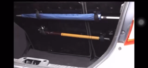 2PCS Car Seat Back Hook Umbrella Holder Premium Quality Trunk Hanger Storage Clip Stick Fishing Rod